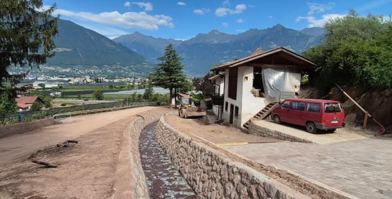 Frana a Merano: i Bacini montani hanno concluso i lavori di sgombero